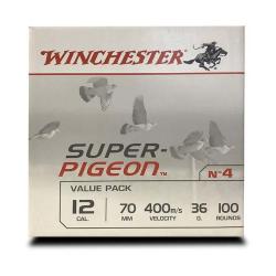 100 cartouches WINCHESTER Super Pigeon Cal.12 4