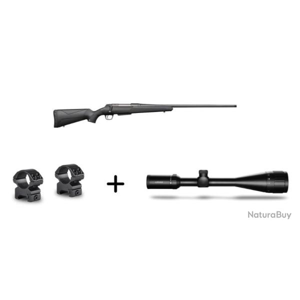 PACK AFFUT WINCHESTER XPR CALIBRE 243 Win + LUNETTE HAWKE 6-24x50
