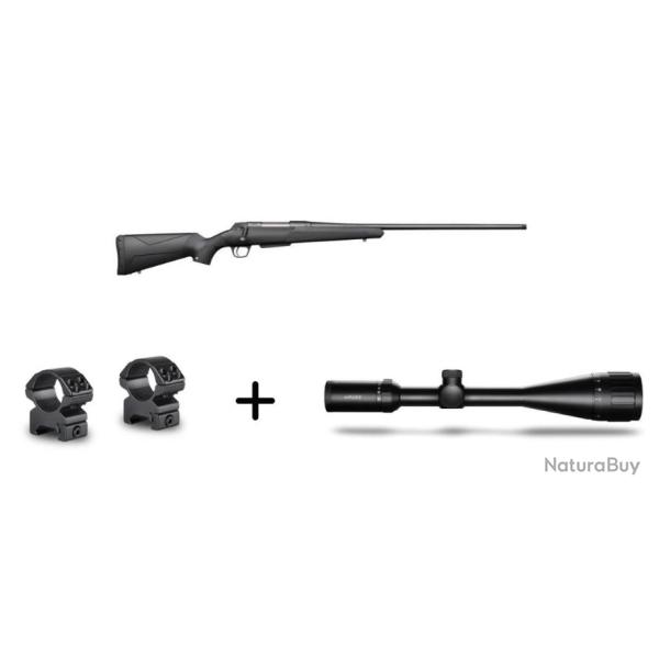 PACK AFFUT WINCHESTER XPR CALIBRE 308 WIN + LUNETTE HAWKE 6-24X50