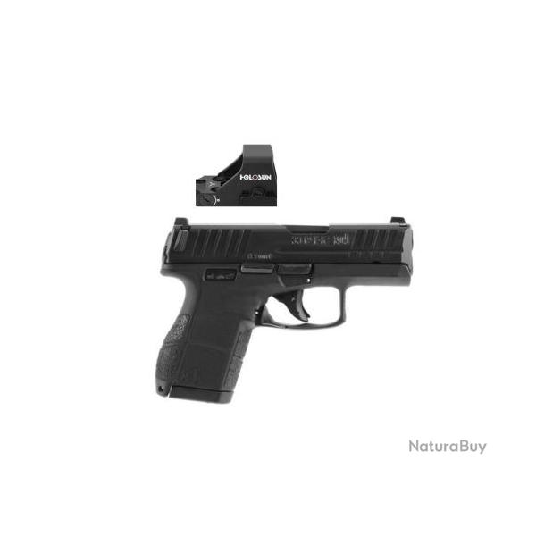 Pack pistolet HK SFP9CC + HOLOSUN 507K X2 vert