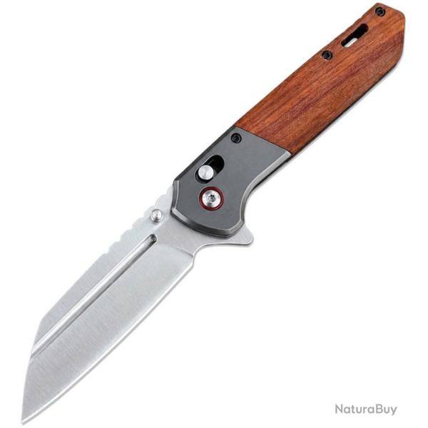 Couteau pliant Elitedge Sheepfoot Bois