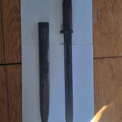 ba&iuml;onnette mauser allemande DOT 43 fabrication tch&egrave;que occup&eacute;e