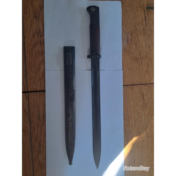 ba�onnette mauser allemande DOT 43 fabrication tch�que occup�e
