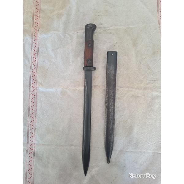 ba�onnette mauser 98 dot 43 fabrication tch�que sous contr�le allemand