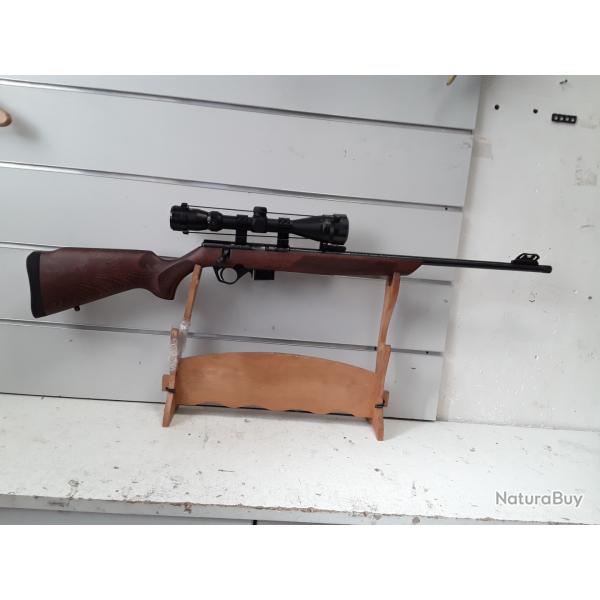 Carabine a verrou Rossi 8117 cal.17hmr bois can.53cm + lunette 3-9x40