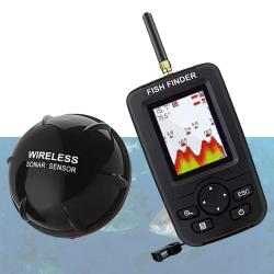 Sondeur de P&ecirc;che Portable Sans Fil | D&eacute;tecteur de Poissons &Eacute;cho-Sondeur Sous-Marin