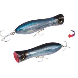 Poisson Nageur Yo-Zuri Bull Pop 20cm Holographic Black (CHBL)