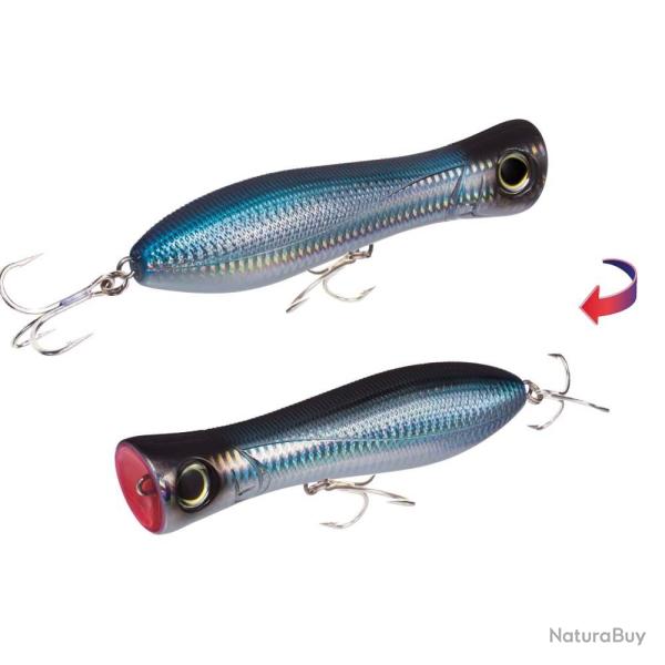 Poisson Nageur Yo-Zuri Bull Pop 20cm Holographic Black (CHBL)