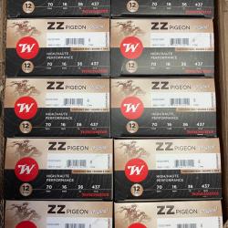 !! DESTOCKAGE !! CARTOUCHES WINCHESTER ZZ PIGEON ORIGINAL PB 6 CARTONS 250