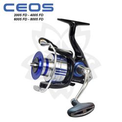 Moulinet Spinning Sakura Ceos FD 6000 90cm 395g 7,5kg 5.0/1 200m/0,33