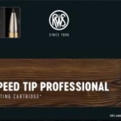 Munitions RWS cal.30-06 speed tip pro 165gr 10.7g par 20