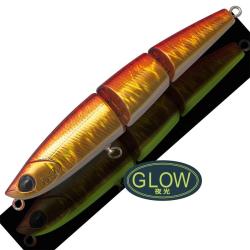 Poisson Nageur Palms Curref Jointed 9,5cm 16g Sinking 9,5cm #Mg72 Red King Lowberry