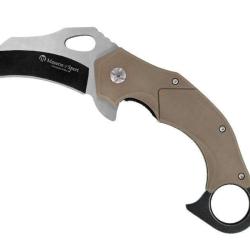 MASERIN KARAMBIT G10 MARRON