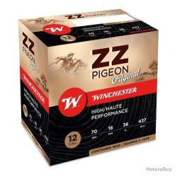 !! DESTOCKAGE !! CARTOUCHES WINCHESTER ZZ PIGEON ORIGINAL PB 7.5 BOITE 25