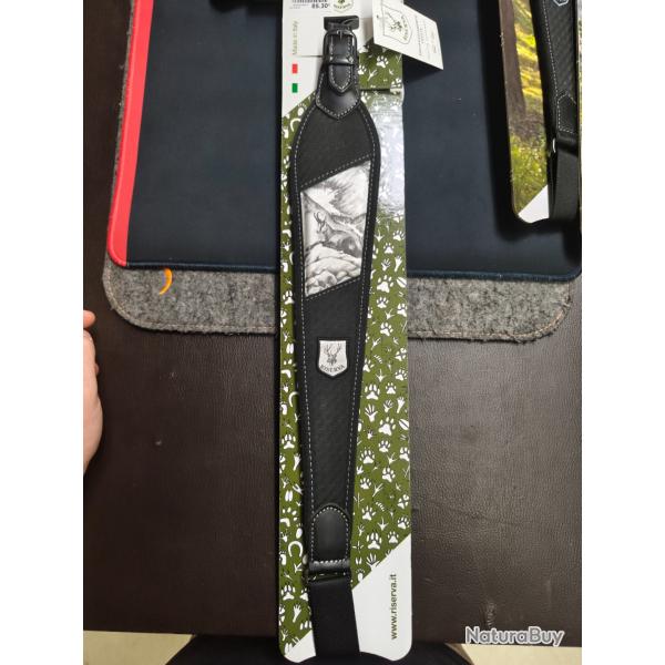 Bretelles carabine riserva carbone chamois