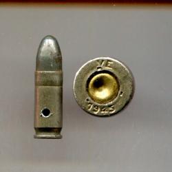 7.65 Long MAS - int&eacute;ressante reprise production France Libre par Valence en 1945 - neutra