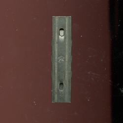 Lame chargeur Mauser 98K - 2 parties en acier - RARE marquage : PK dans un oval