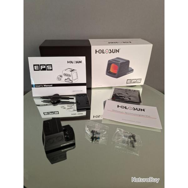 HOLOSUN EPS | Viseur Point Rouge Ferm� 2 MOA | MOD�LE D'EXPOSITION | Jamais Tir�