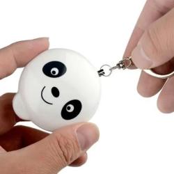 Alarme de d&eacute;fense porte-cl&eacute; Panda Blanc