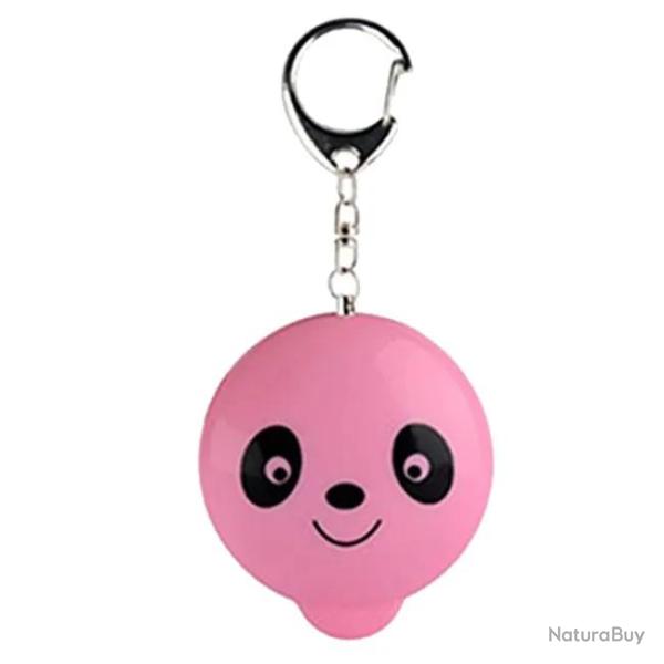 Alarme de d�fense porte-cl� Panda Rose