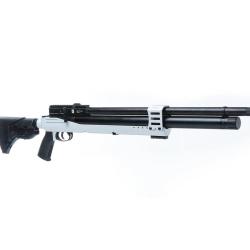 Carabine PCP JTS Airacuda PRS Max Argent - Cal. 5,5mm - 19,9J