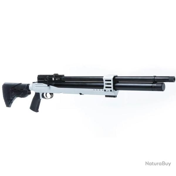 Carabine PCP JTS Airacuda PRS Max Argent - Cal. 5,5mm - 19,9J