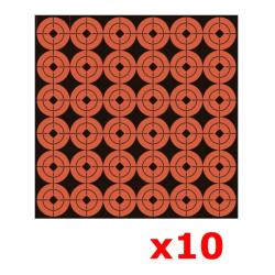 Cible r&eacute;active adh&eacute;sive 2,5cm x360