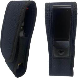Holster de ceinture pour bombe de d&eacute;fense 25ml avec rabat