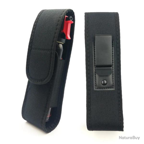 Holster de ceinture pour bombe de d�fense 50ml avec rabat