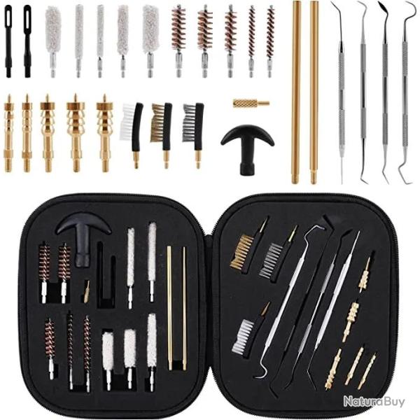 Kit de nettoyage multi-calibres pour arme de poing Aegon