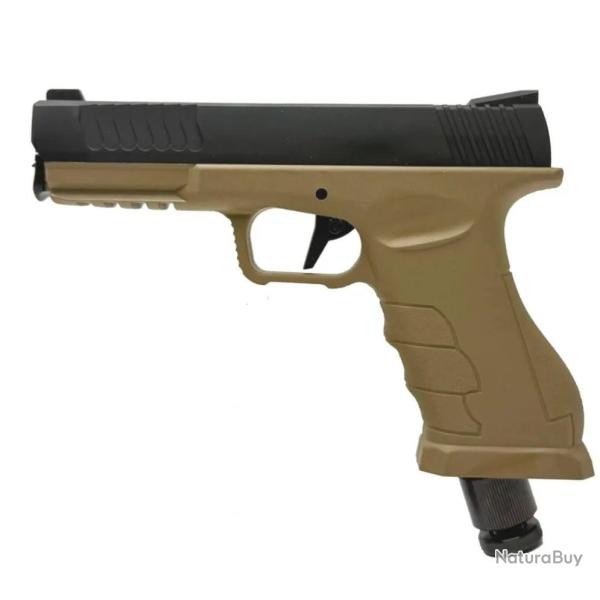 Pistolet de d�fense Gunsmith GS50 Black/Tan - Cal.50 - 14J