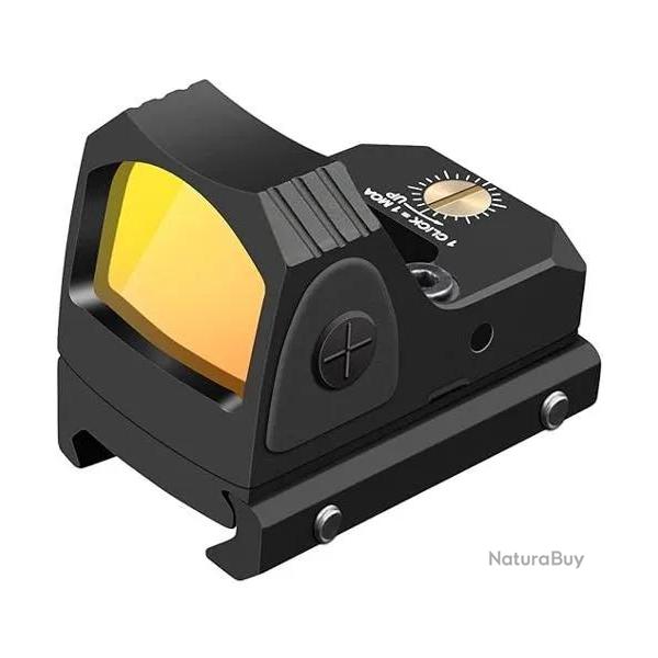 Point rouge Aegon Reflex RMR Noir