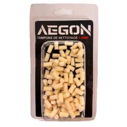 Tampons de nettoyage pour carabine &agrave; plombs 5,5mm