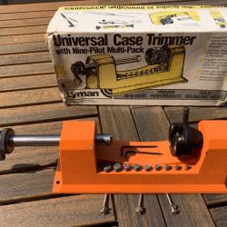 Case trimmer Lyman complet