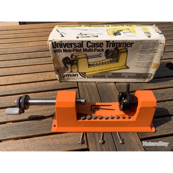 Case trimmer Lyman complet