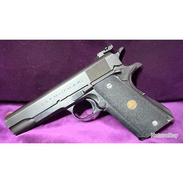 Pistolet DGFM (FMAP) Mod 1927 CFS 45 ACP - Rare Sistema Colt du Consejo Federal Seguridad argentina