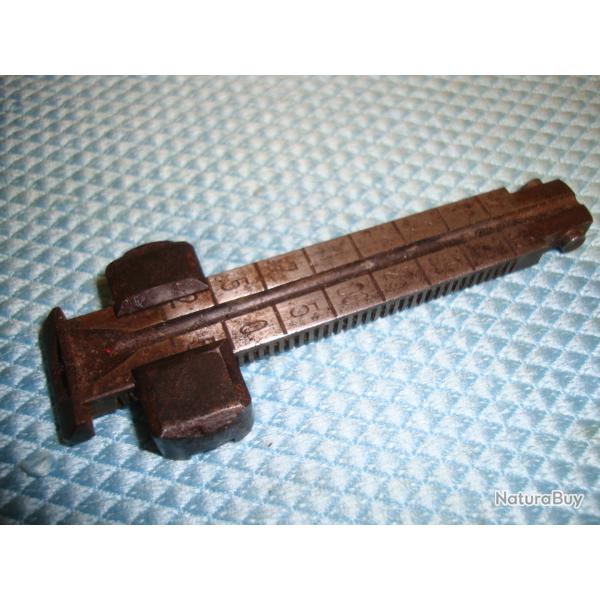 FEUILLET  DE HAUSSE ALLEMANDE 200M/22LR