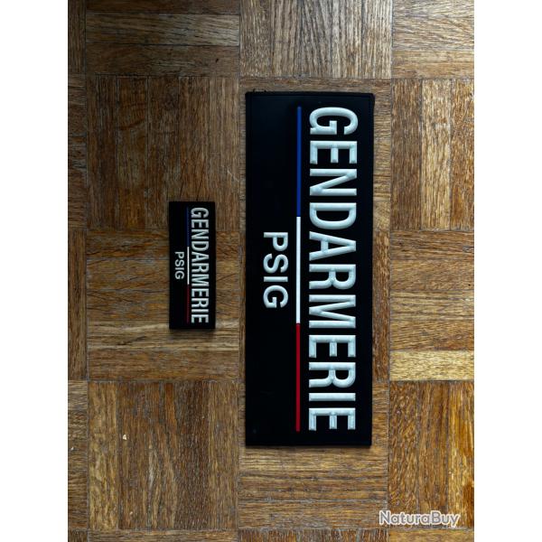 Patch pvc psig avant et arri�re