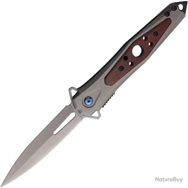 Couteau pliant ElitEdge Stardust insert bois
