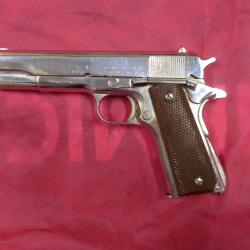 REMINGTON RAND 1911 A1 nickel&eacute;, Occasion