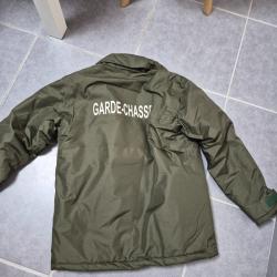 Parka garde particulier taille m