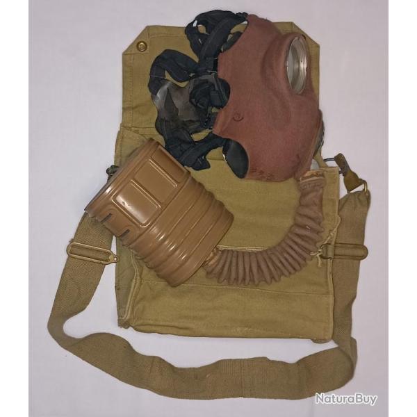 Masque � gaz troupes Anglaise guerre 39/45 WW2