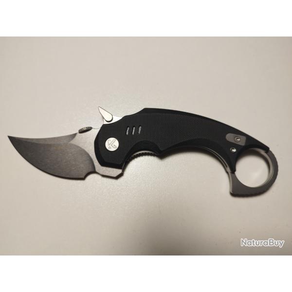 Couteau KArambit Kubey 14C28N