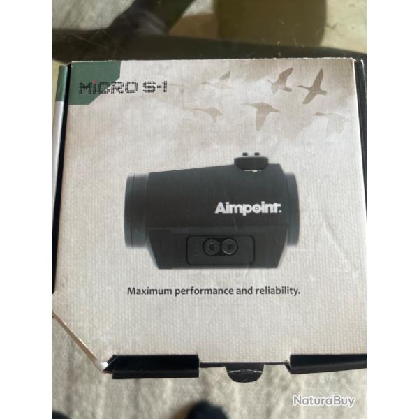 Aimpoint micro s-1 6MOA Neuf jamais servi