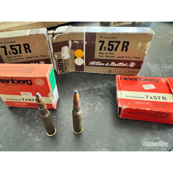 lot balles 7x57R