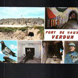 verdun et les champs de bataille le fort de vaux cpm