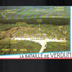 verdun  fort de vaux meuse 55 cpm