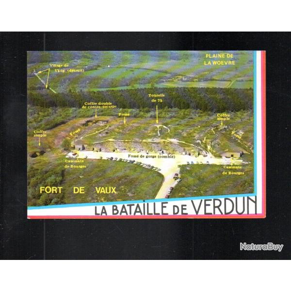 verdun  fort de vaux meuse 55 cpm