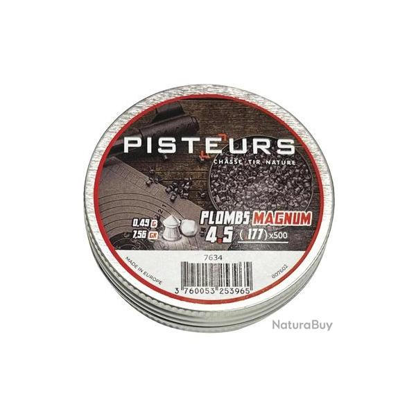 Plomb � jupe Pisteurs t�te pointue 4.5mm boite de 500