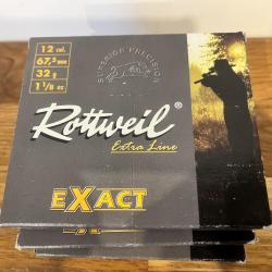 Cartouches Rottweil Exact - Calibre 12/67,5 (32g)